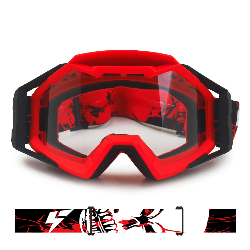 Gafas de motocross antivaho transparentes compatibles